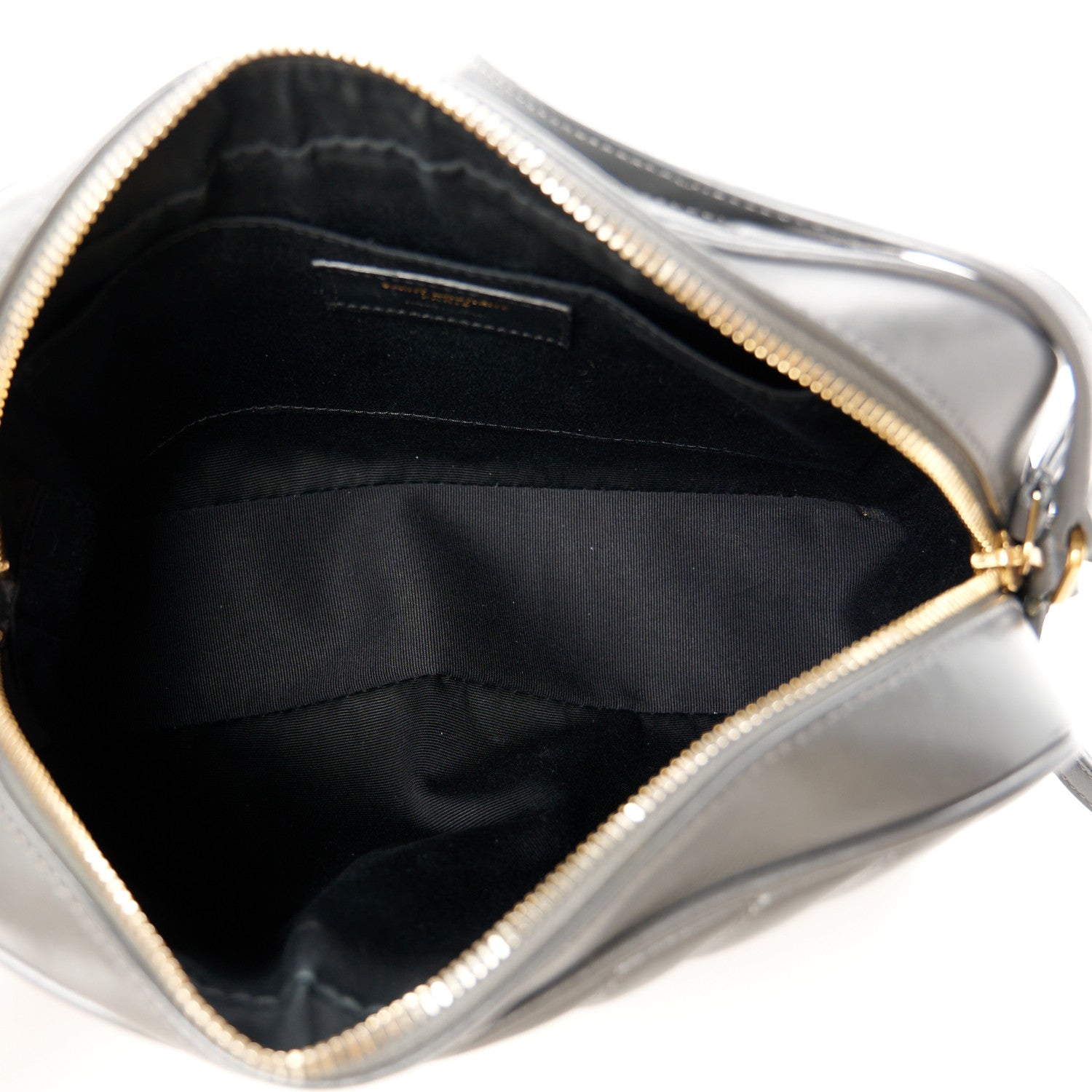 Saint Laurent Calfskin Matelasse Monogram Lou Camera Bag Storm 5 of 10