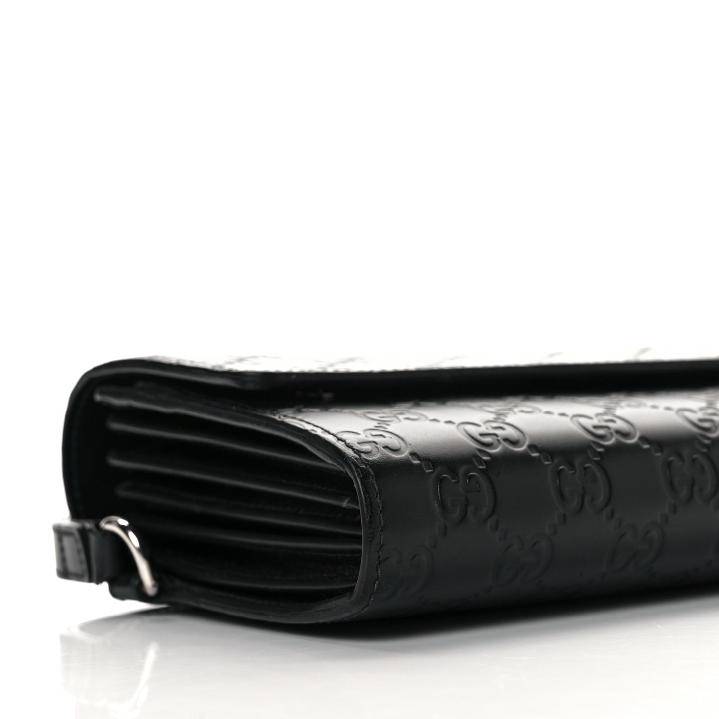 Guccissima Clutch Black