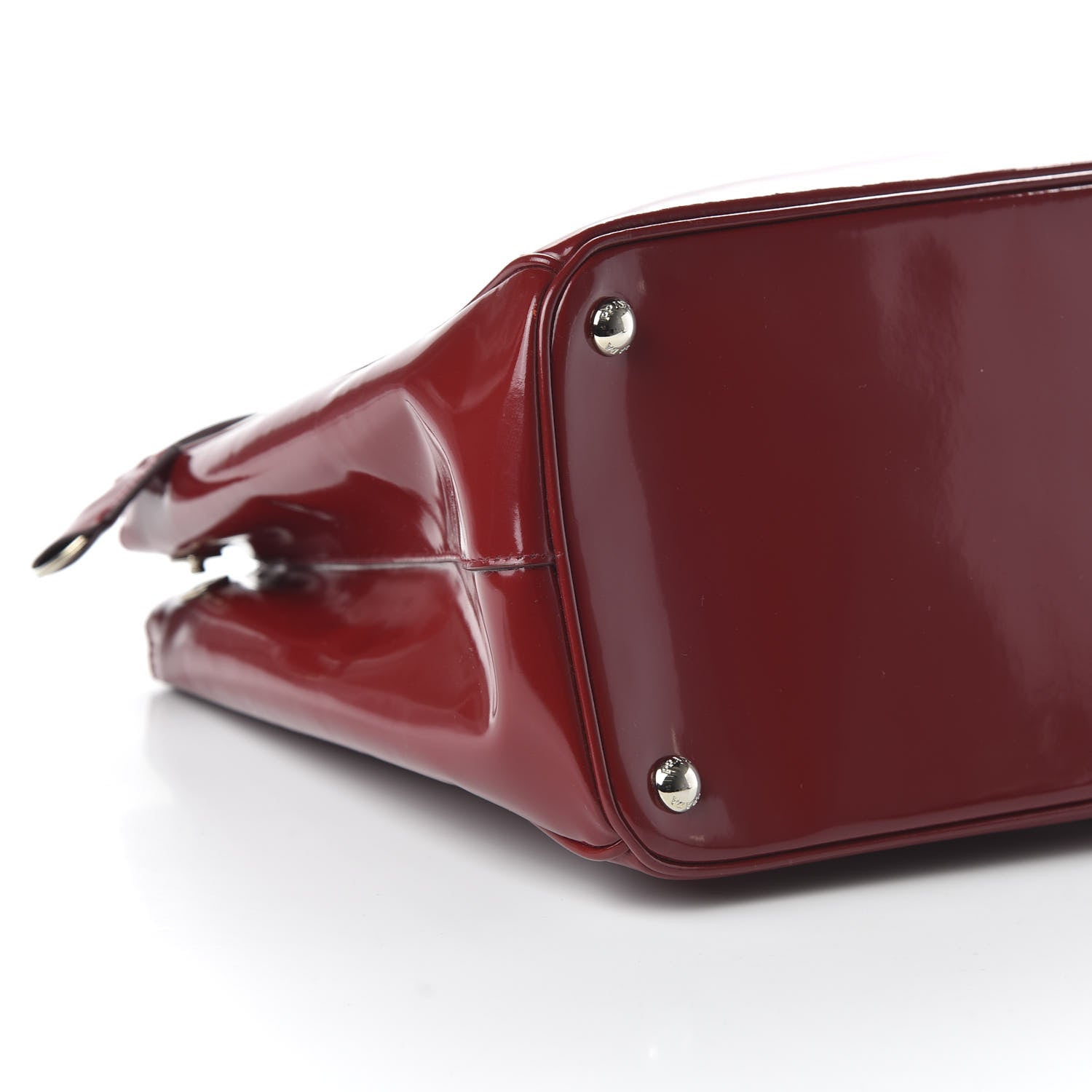 Prada Spazzolato Large Double Zip Tote Scarlatto Rubino 6 of 12