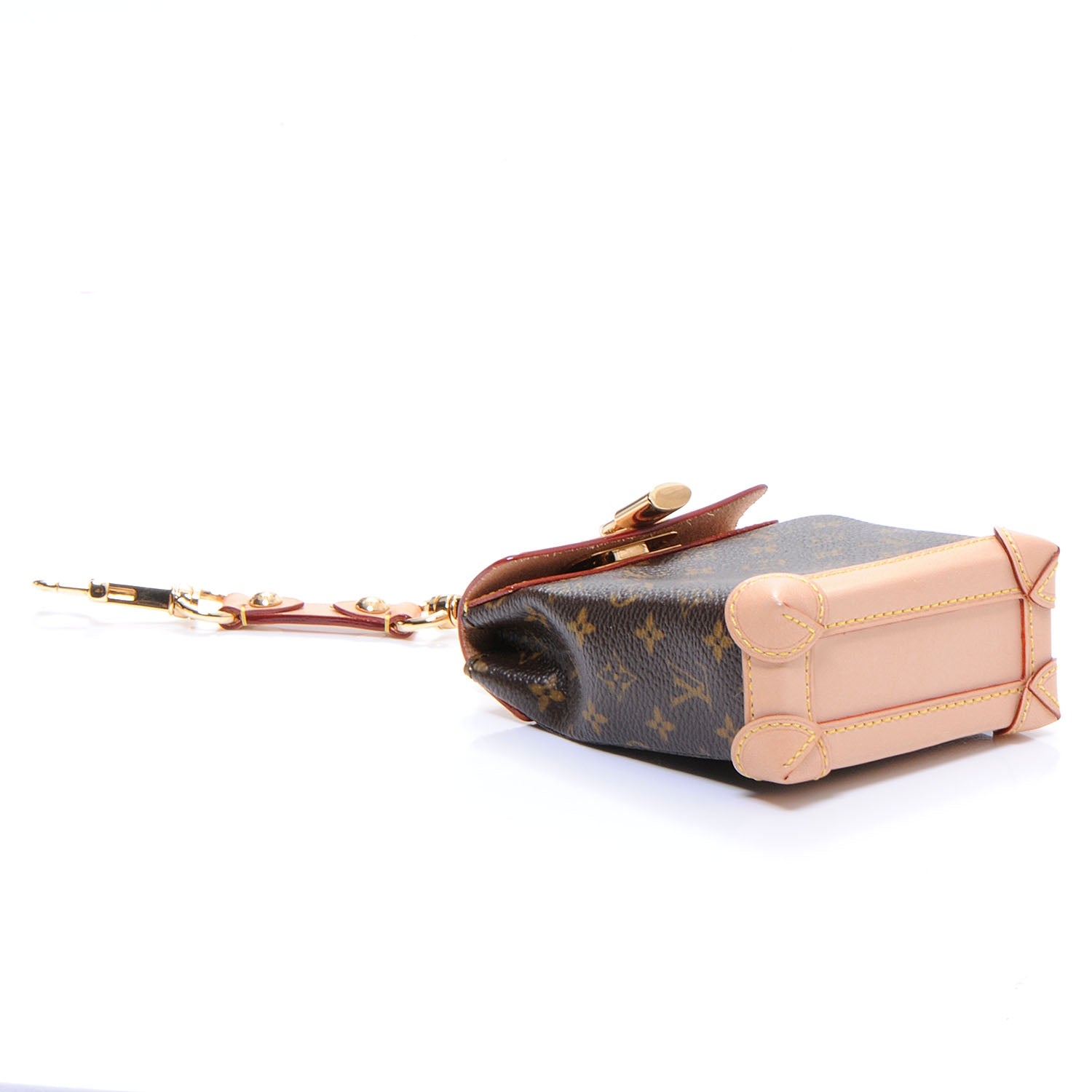 Louis Vuitton Monogram Mini Steamer Bag Charm 5 of 7