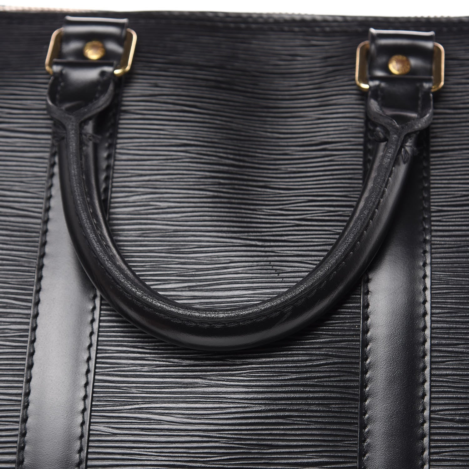 Louis Vuitton Epi Keepall 45 Black 18 of 27