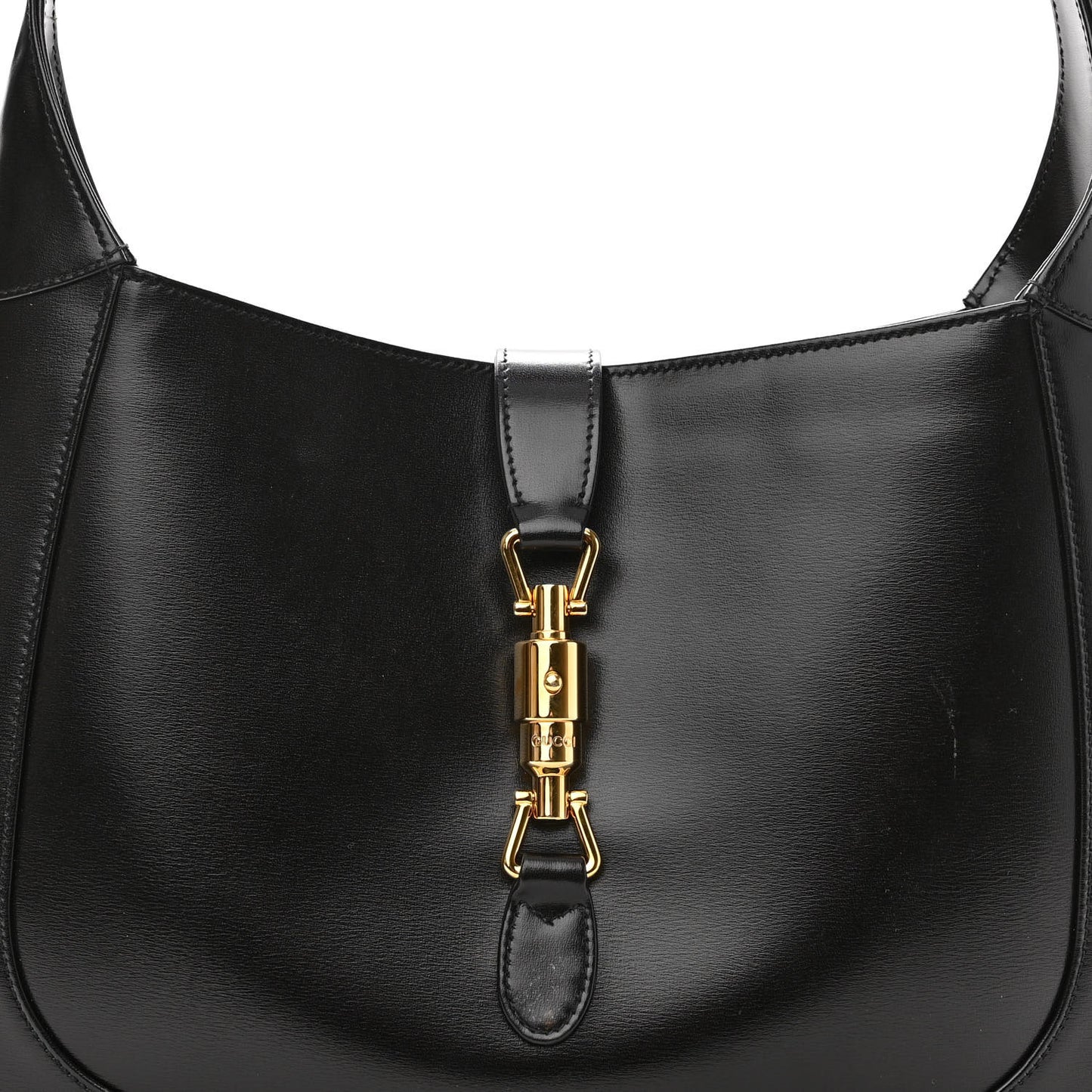 Boarded Dyana Lux Calfskin Medium Jackie 1961 Hobo Black