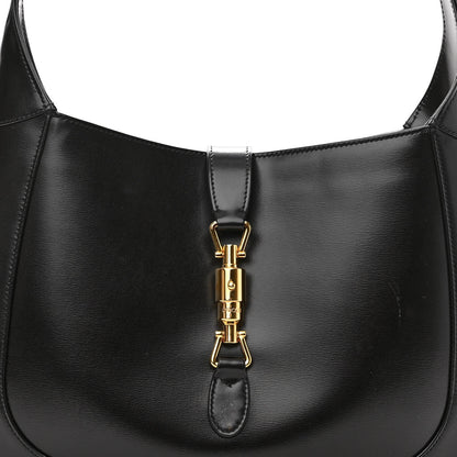 Gucci Boarded Dyana Lux Calfskin Medium Jackie 1961 Hobo Black 8 of 11