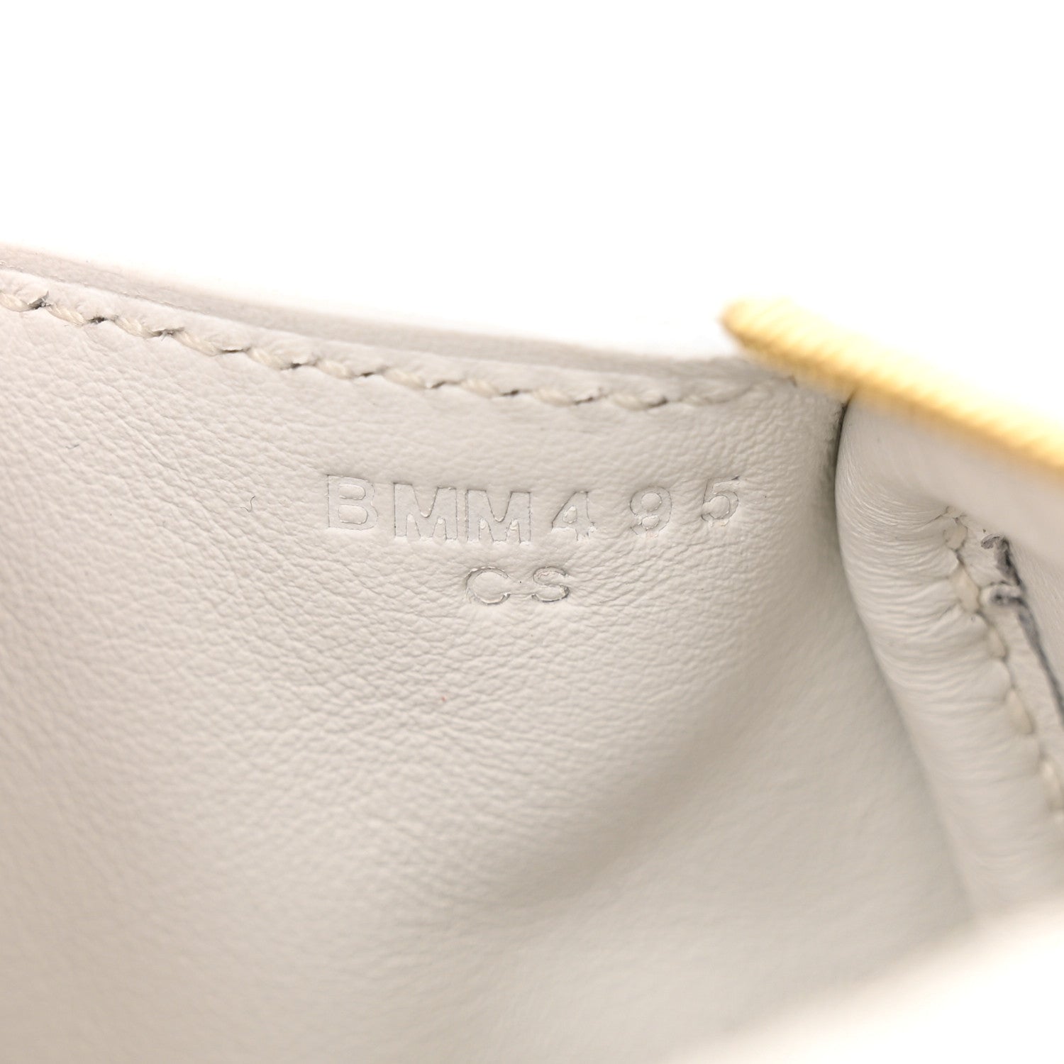 Hermes Taurillon Clemence Mini Lindy 20 New White 7 of 11