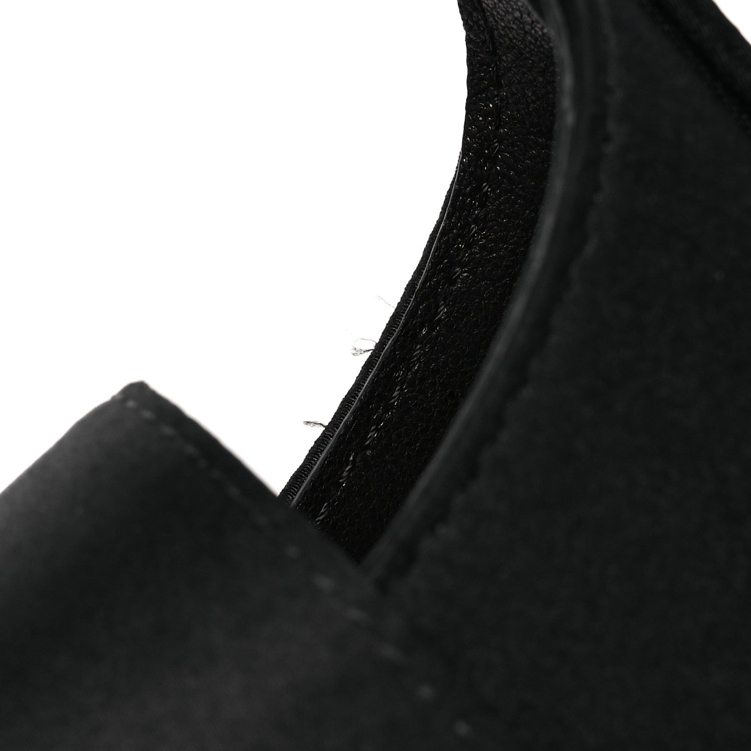 Lanvin Satin Sequin Small Swan Bucket Bag  Black 11 of 14