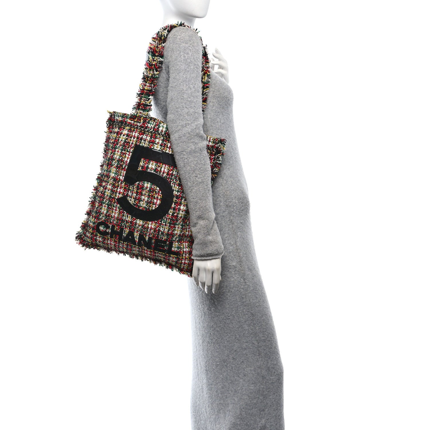 Chanel Tweed N°5 Tote Multicolor 2 of 12