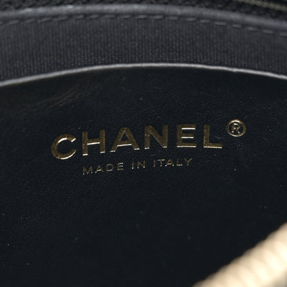 Chanel Shiny Crumpled Lambskin Quilted Trendy Chain Around Hobo Black 6 of 11