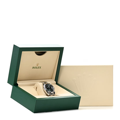 Rolex Stainless Steel 18K White Gold 41mm Oyster Perpetual Datejust Watch Mint Green 126334 5 of 5