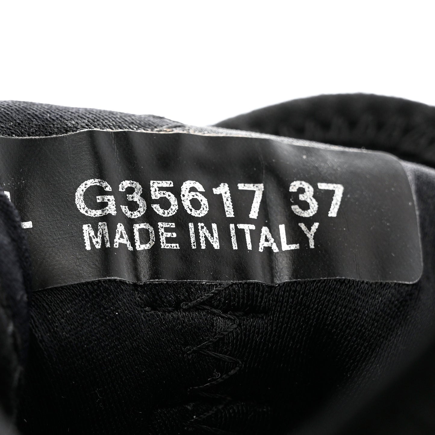Velvet Calfskin Mixed Fibers CC Sneakers 37 Black