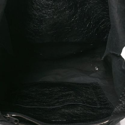 Balenciaga Agneau Arena Le Cagole Tote Black 6 of 10