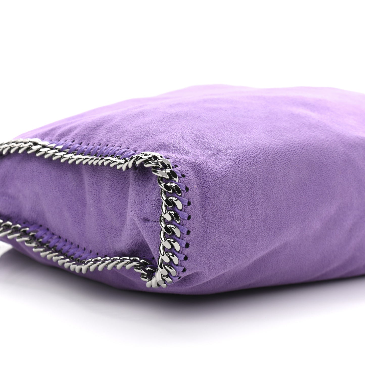 Shaggy Deer Small Falabella Tote Purple