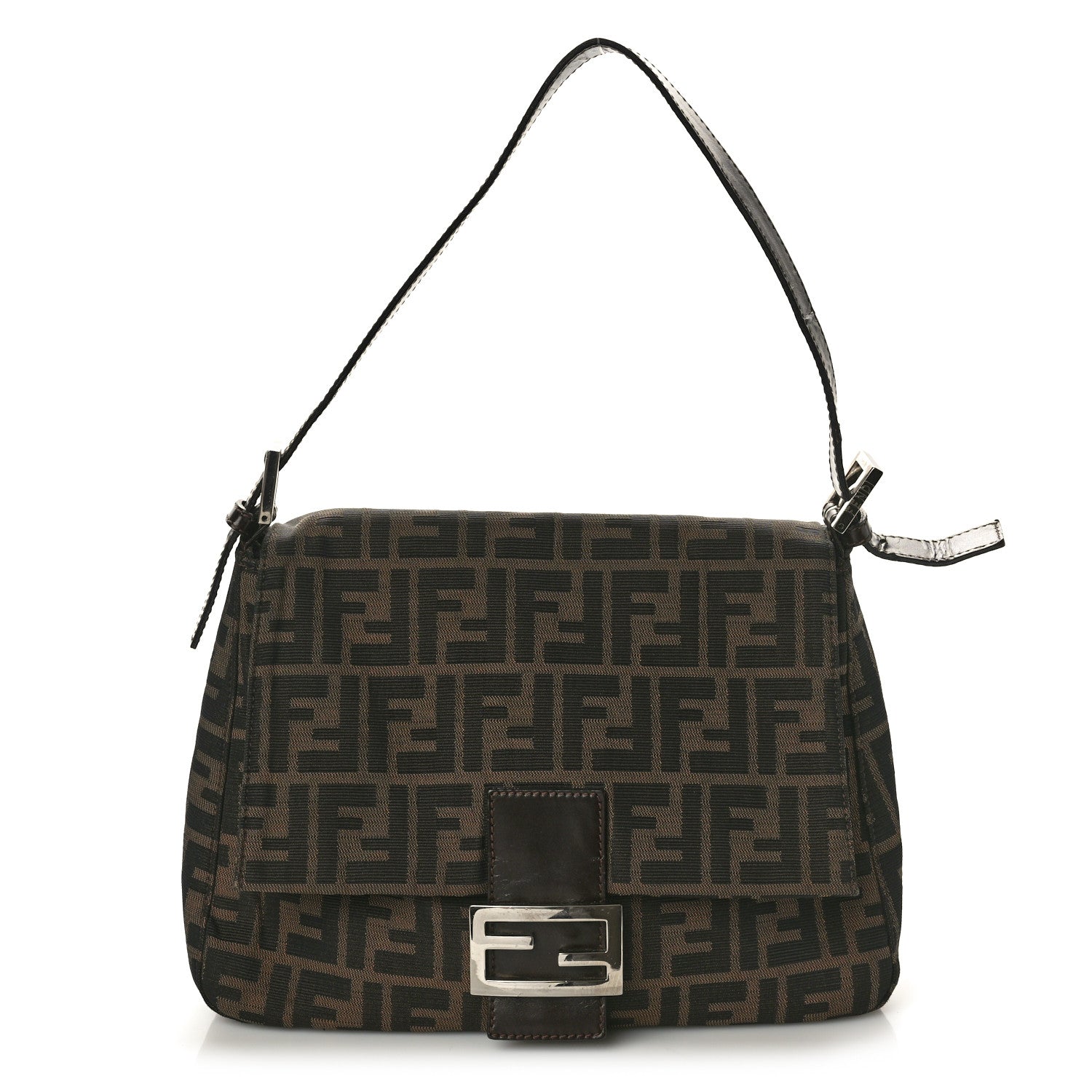Fendi Zucca Mama Baguette Tobacco 1 of 10