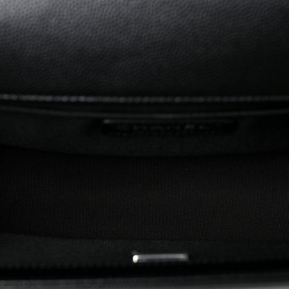 Chanel Caviar Quilted Medium Boy Flap Black 5 of 9