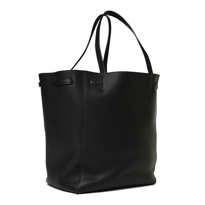 Celine Soft Grained Calfskin Medium Belt Cabas Phantom Black 3 of 13