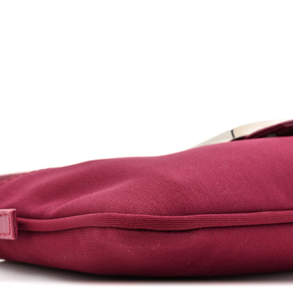 Fendi Nylon Mini Baguette Red 10 of 10