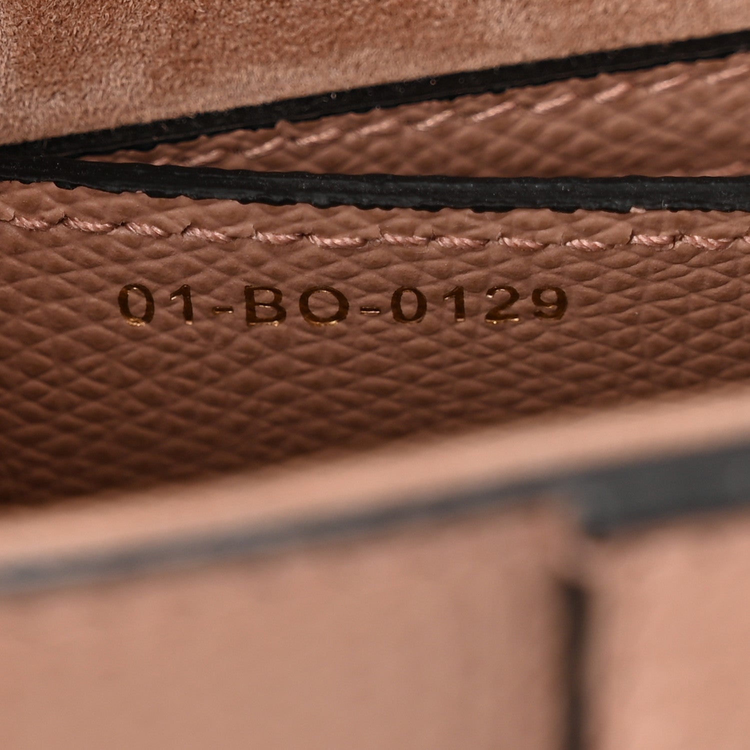 Christian Dior Grained Calfskin Saddle Bag Fard 7 of 10