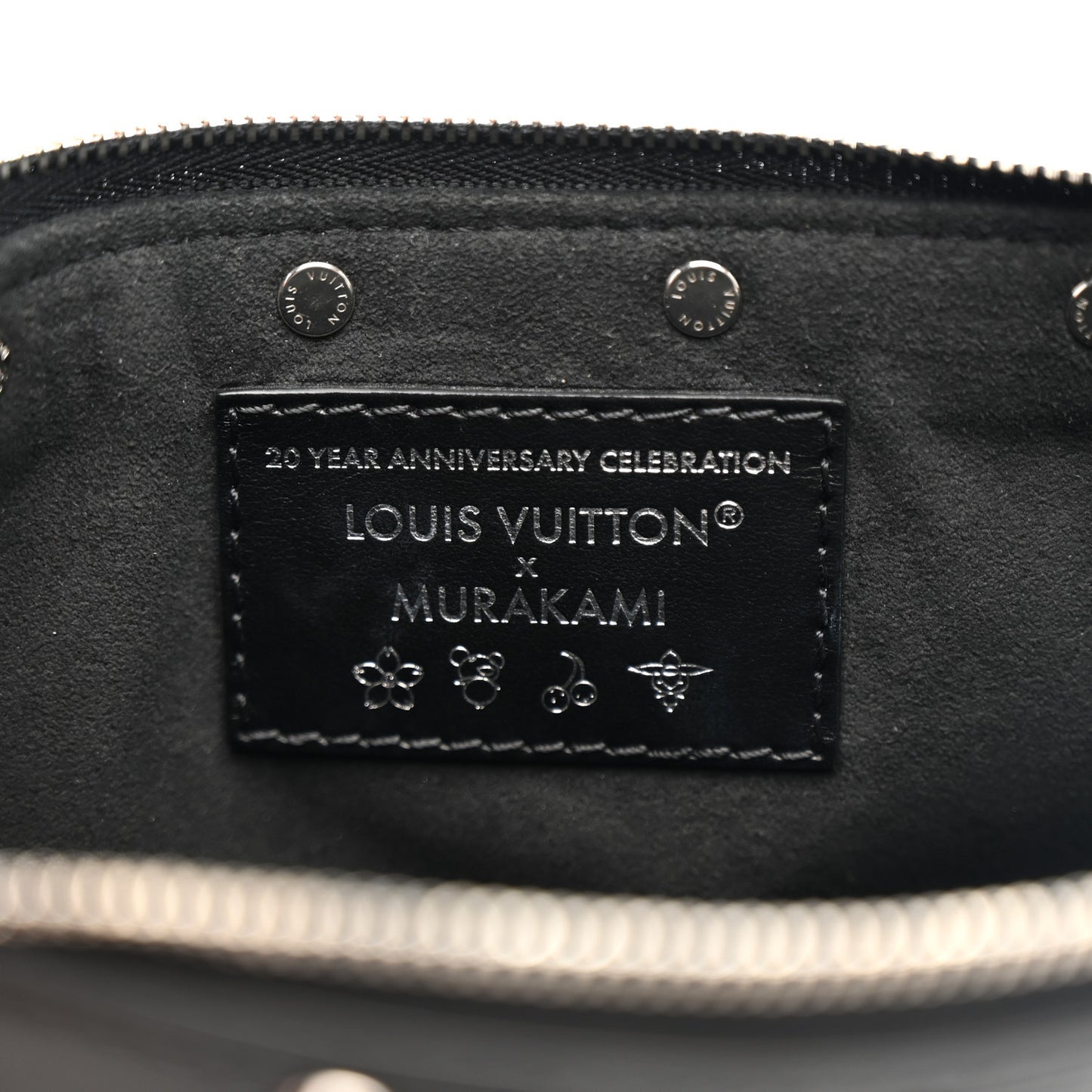 LV X TM Monogram Multicolor Pochette Accessories Black