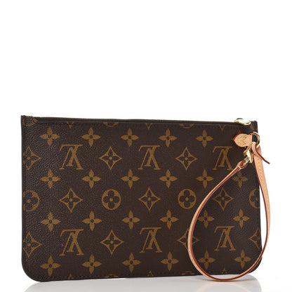 Louis Vuitton Monogram Neverfull MM GM Pochette 3 of 7