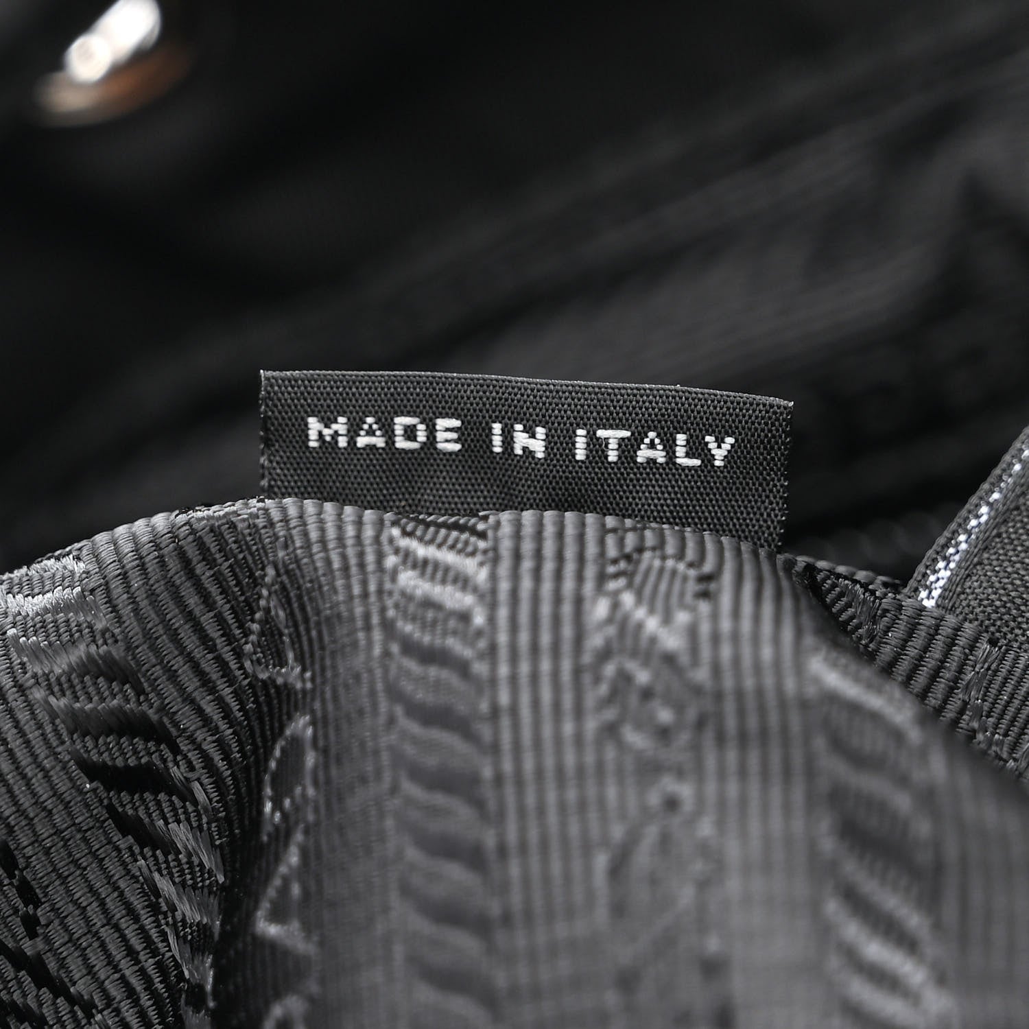 Prada Tessuto Nylon Saffiano Small Backpack Black 7 of 11