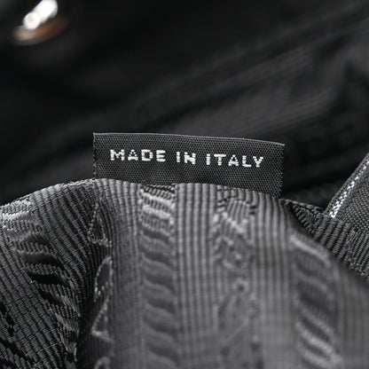 Prada Tessuto Nylon Saffiano Small Backpack Black 7 of 11