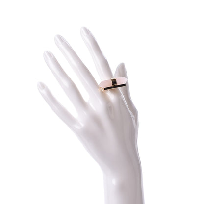 Louis Vuitton Rose Quartz Trivelling Ring 6.5 2 of 4