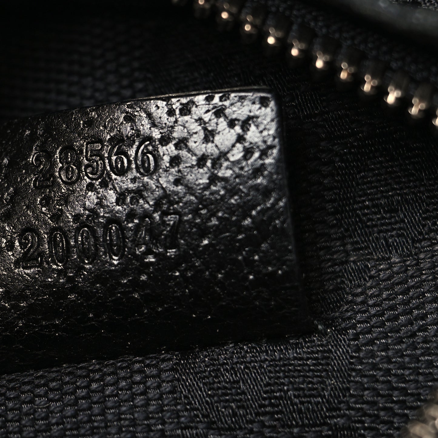 GG Monogram Double Pocket Belt Bag Black