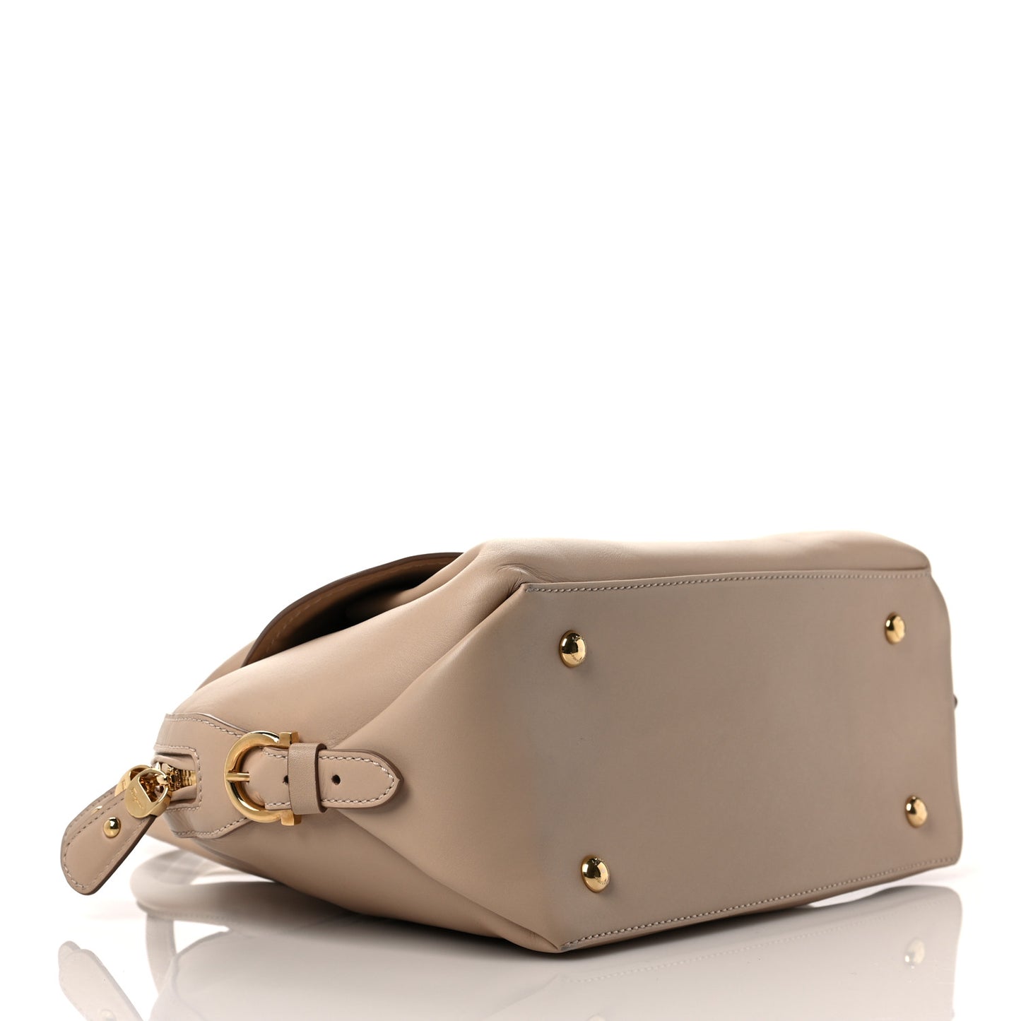 Calfskin Fiamma Bag New Bisque