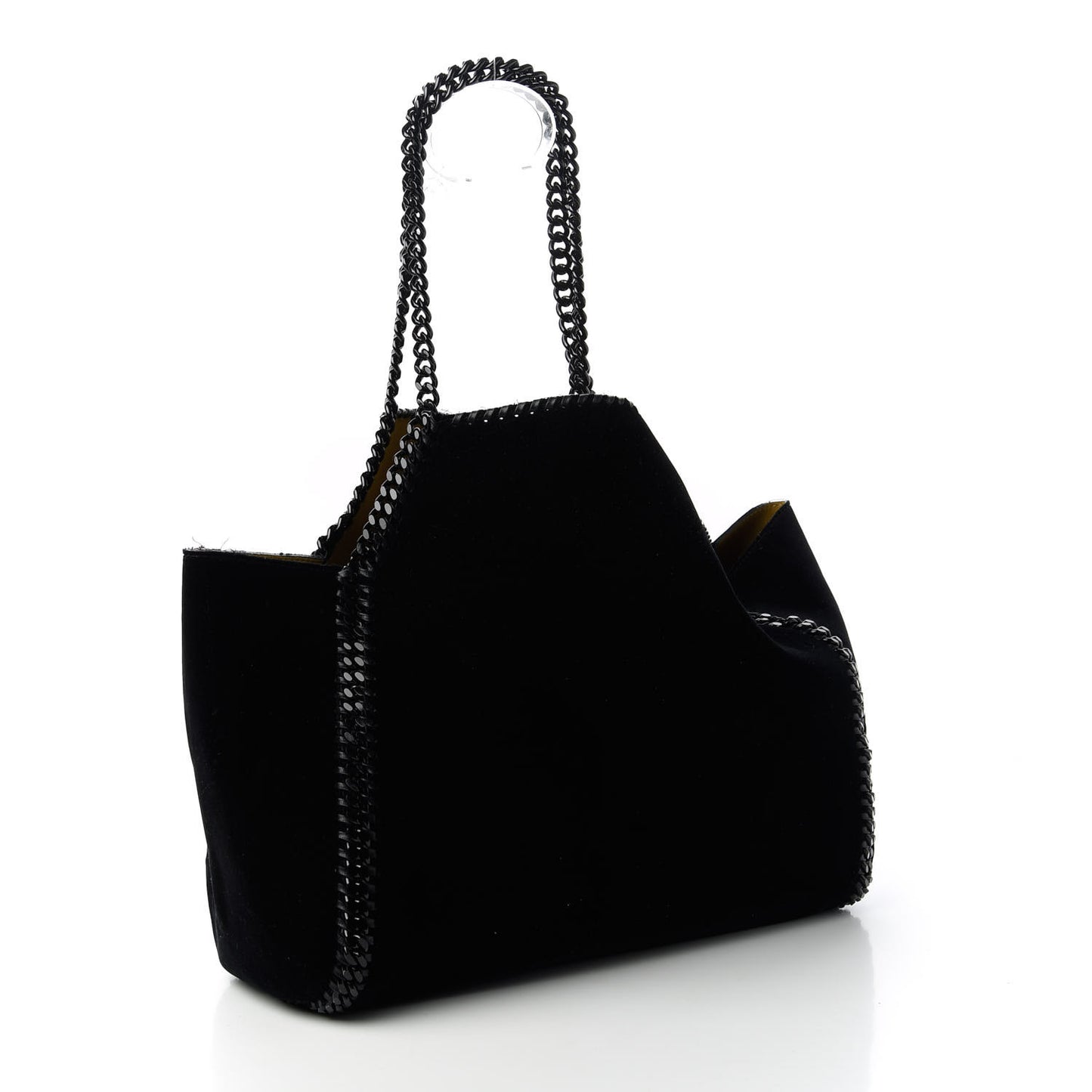 Velvet Falabella Reversible Tote Black
