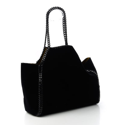 Stella McCartney Velvet Falabella Reversible Tote Black 10 of 16