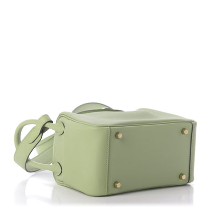 Hermes Swift Mini Lindy 20 Vert Criquet 4 of 11