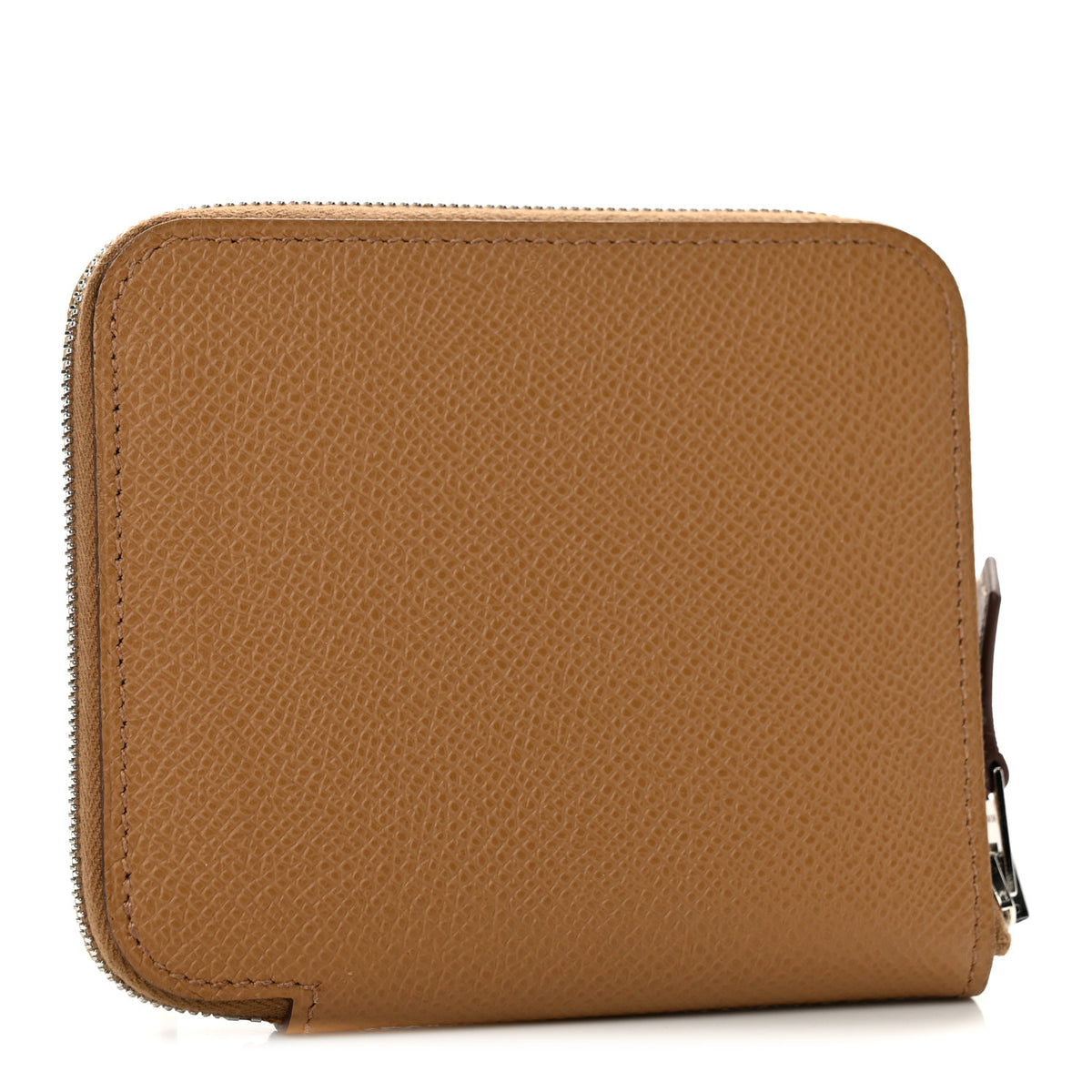 Epsom Silk'In Compact Wallet Biscuit Bleu Jean Capucine