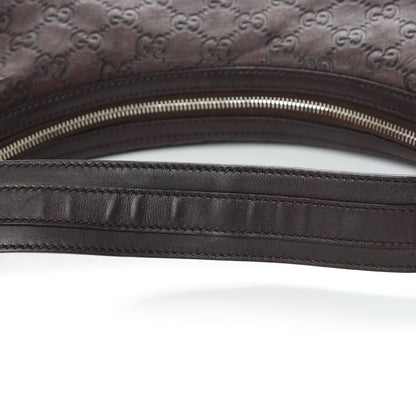 Gucci Guccissima Medium GG Twins Hobo Dark Brown 12 of 12