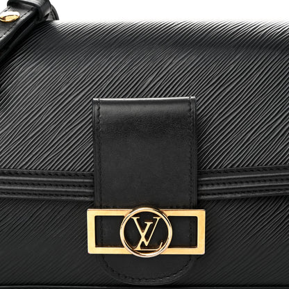 Louis Vuitton Epi Mini Dauphine Black 7 of 9