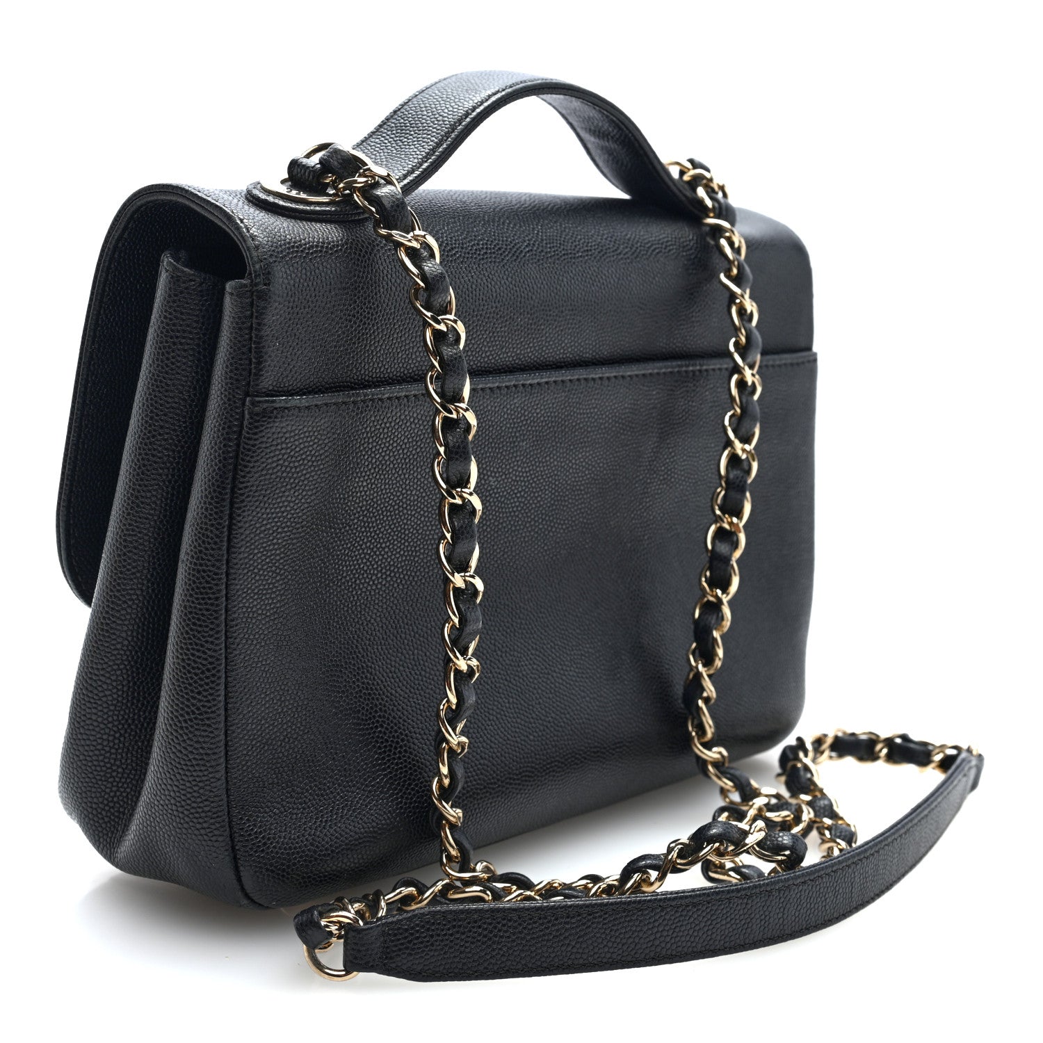 Chanel Caviar Quilted Medium Business Affinity Flap Black 3 of 10