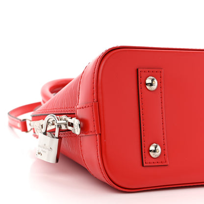 Louis Vuitton Epi Alma BB Coquelicot 9 of 12