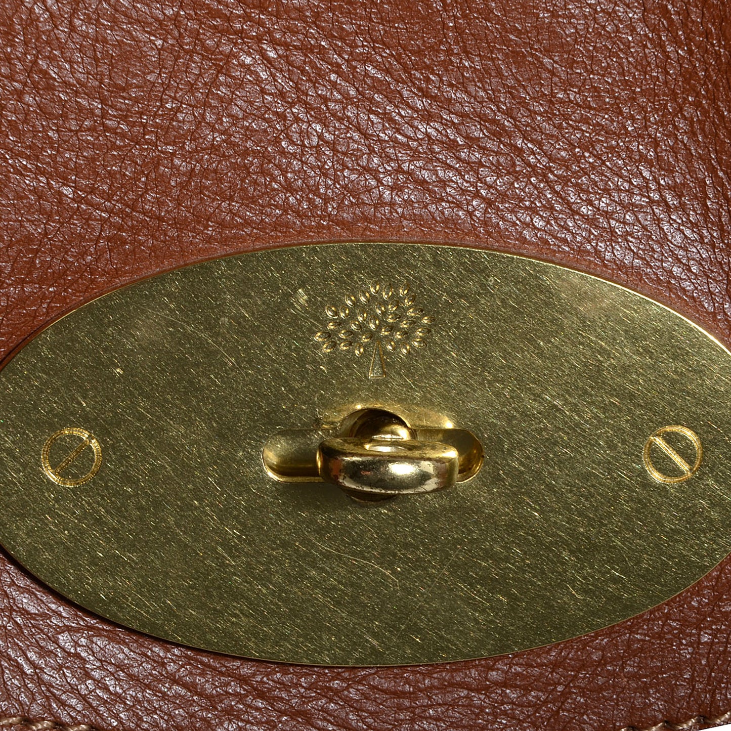 Soft Buffalo Leather Oversized Alexa Oak