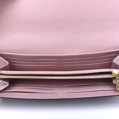 Louis Vuitton Monogram Sarah Wallet NM Rose Ballerine 5 of 8