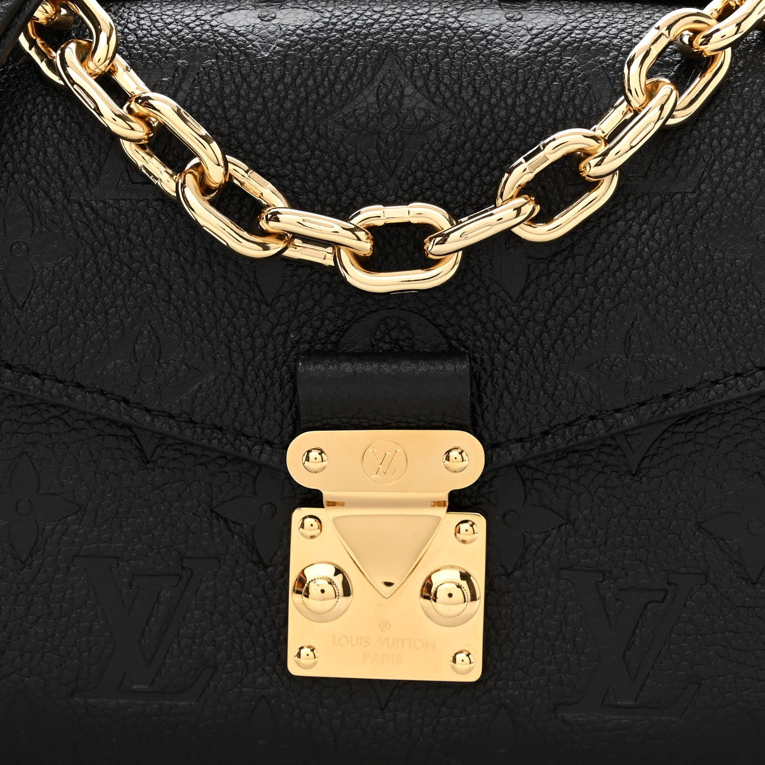 Louis Vuitton Empreinte Pochette Metis East West Black 7 of 10