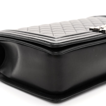 Chanel Lambskin Quilted New Medium Boy Flap Black 8 of 9