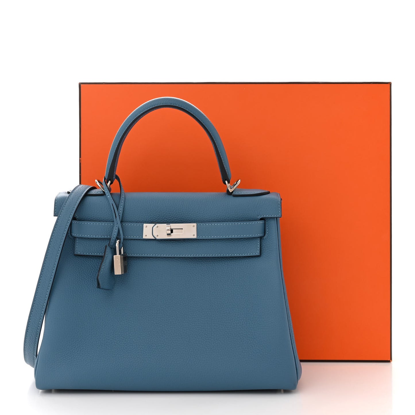 Togo Kelly Retourne 28 Bleu Paradise