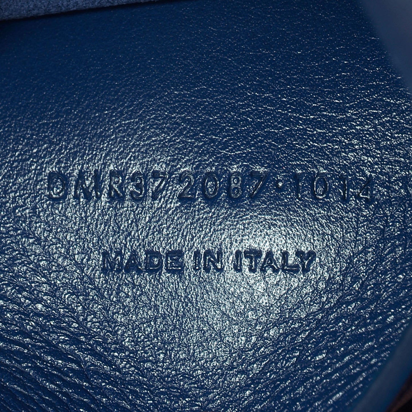 Calfskin Monogram Baby Cabas Blue