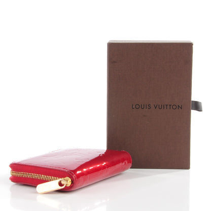 Louis Vuitton Vernis Zippy Coin Purse Wallet Pomme D'Amour 4 of 7