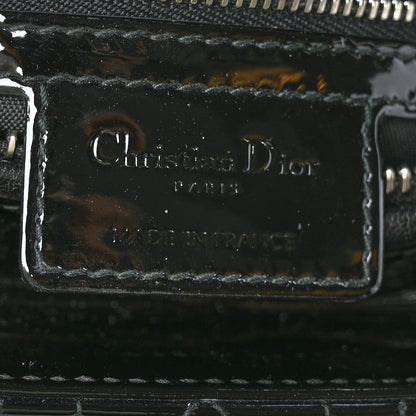 Christian Dior Patent Cannage Medium Lady Dior Black 6 of 11
