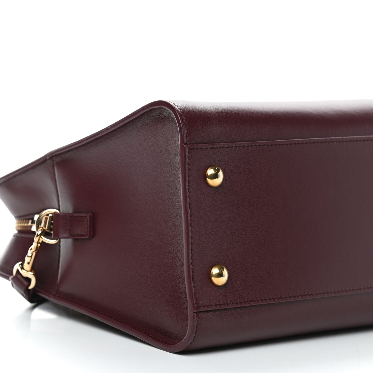 Smooth Calfskin Small Monogram Cabas Rouge Legion