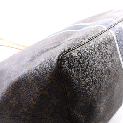 Louis Vuitton Monogram My LV Heritage Neverfull GM Blue Marine Gris 7 of 10