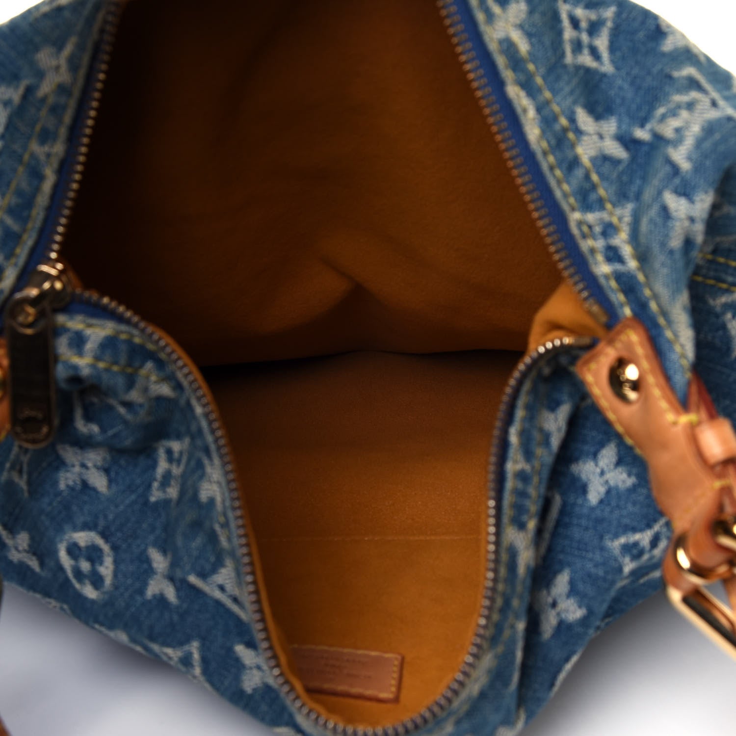 Louis Vuitton Denim Baggy GM Blue 5 of 10