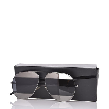 Christian Dior Split 1 Aviator Sunglasses Silver 7 of 7