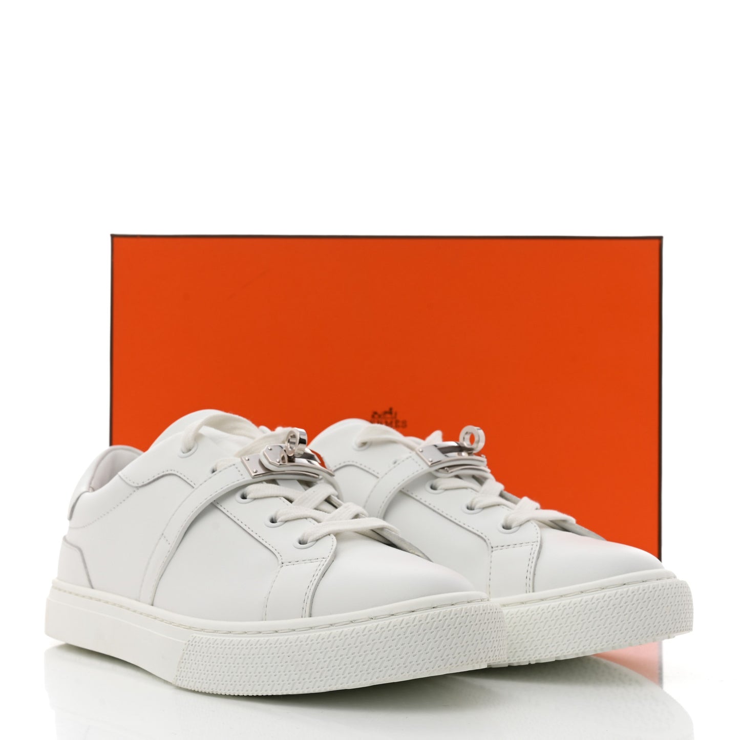 Calfskin Day Sneakers 39.5 White