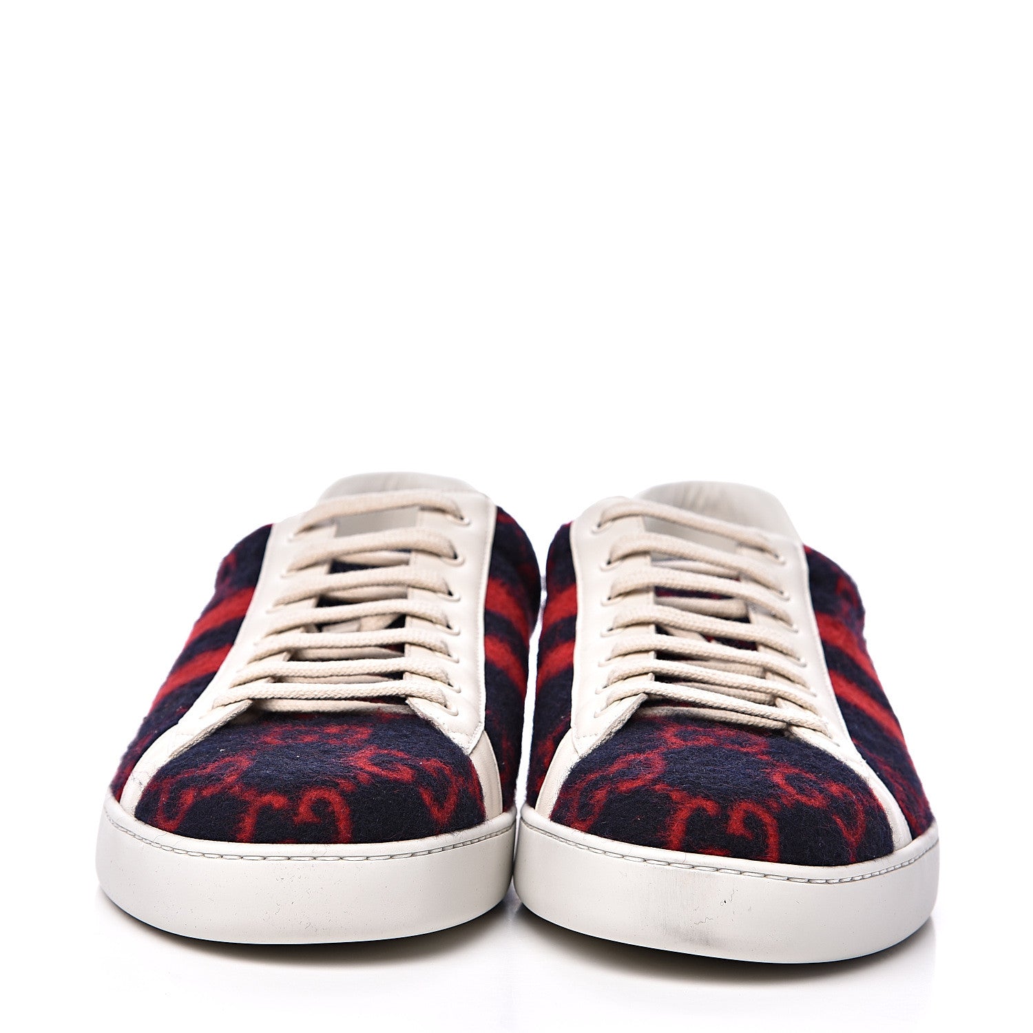 Gucci Covered Wool Big GG Monogram Mens Sneaker 13 Blue 2 of 10