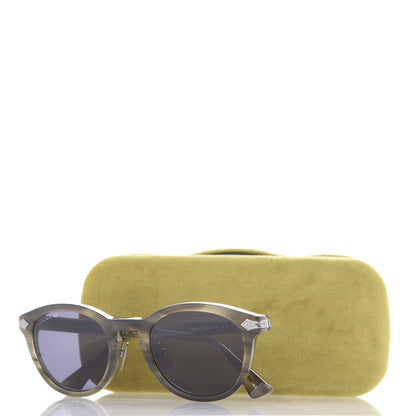Gucci Acetate Round Metal Sunglasses GG0071S 8 of 8